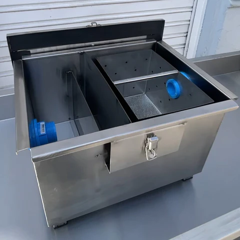 CAMARA DESGRASADORA 30LTS ACERO INOX.