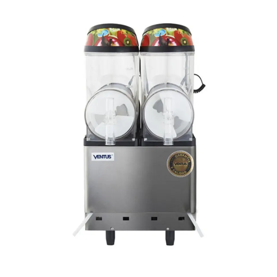 MÁQUINA DE GRANIZADOS 2 VASOS 12X2LTS VENTUS Vg-122A 3