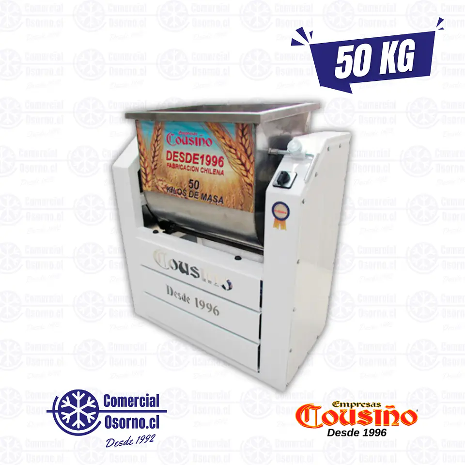 REVOLVEDORA DE MASA 50KG COUSIÑO 1