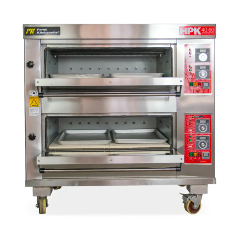 HORNO DE PISO 2 CÁMARAS KITCHENETTE HPK-2 2