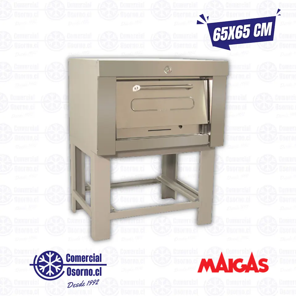 HORNO MAIGAS 1 CÁMARA 65X65CM 1