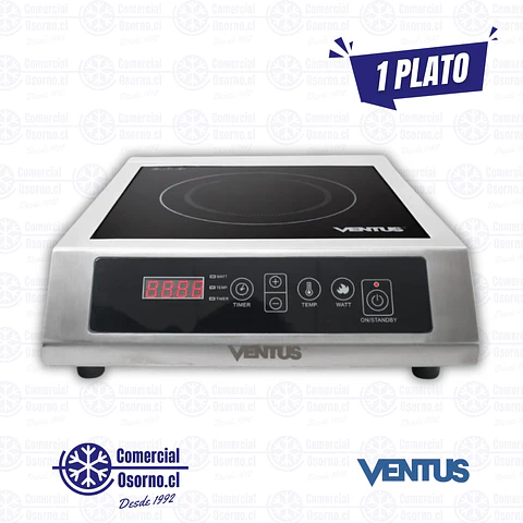 COCINA INDUCCIÓN 1 PLATO VENTUS