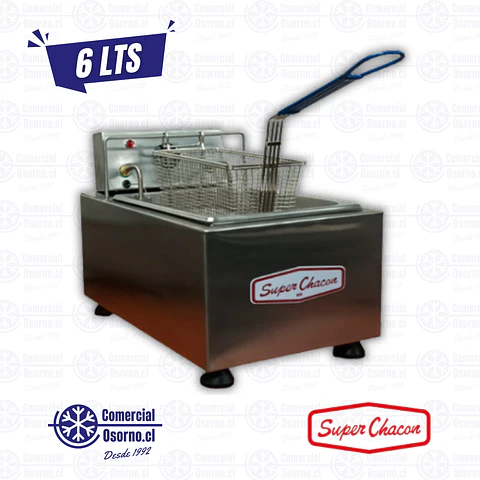FREIDORA ELÉCTRICA ALTA PROD. 1 DEPOSITO SUPER CHACON