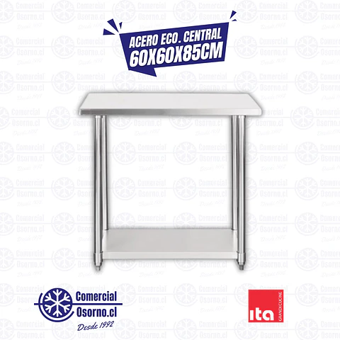 MESÓN CENTRAL ECONÓMICO ITA 60X60X85CM