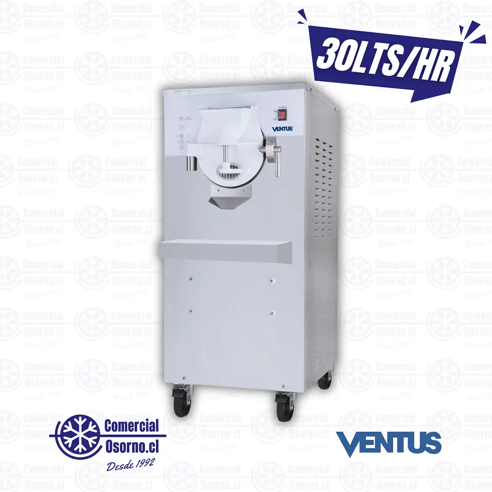 MÁQUINA HELADOS ARTESANAL 30LTS/HR Vsph-30 VENTUS 1