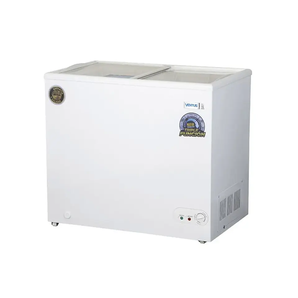 CONGELADOR 210LTS TAPA VIDRIO VENTUS 2