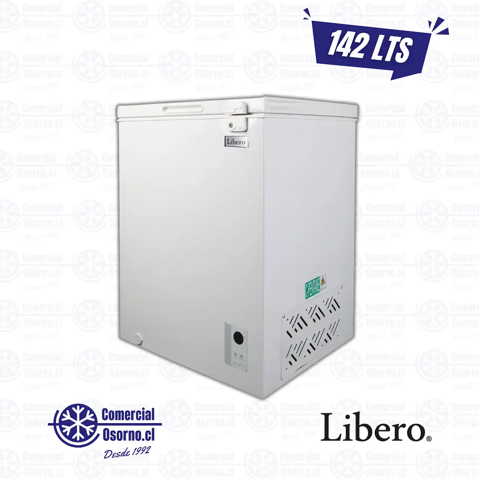CONGELADOR 142LTS TAPA DURA LIBERO 1