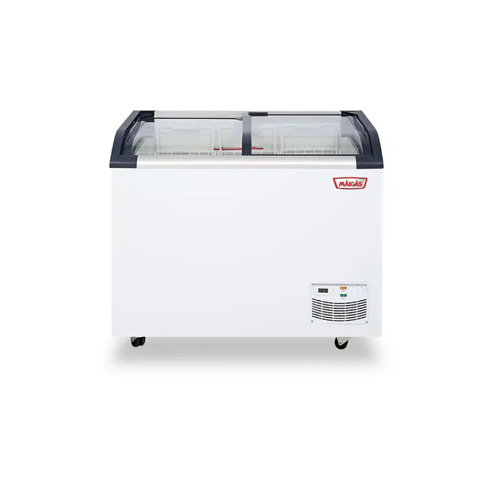 CONGELADOR 320LTS TAPA VIDRIO MAIGAS 4