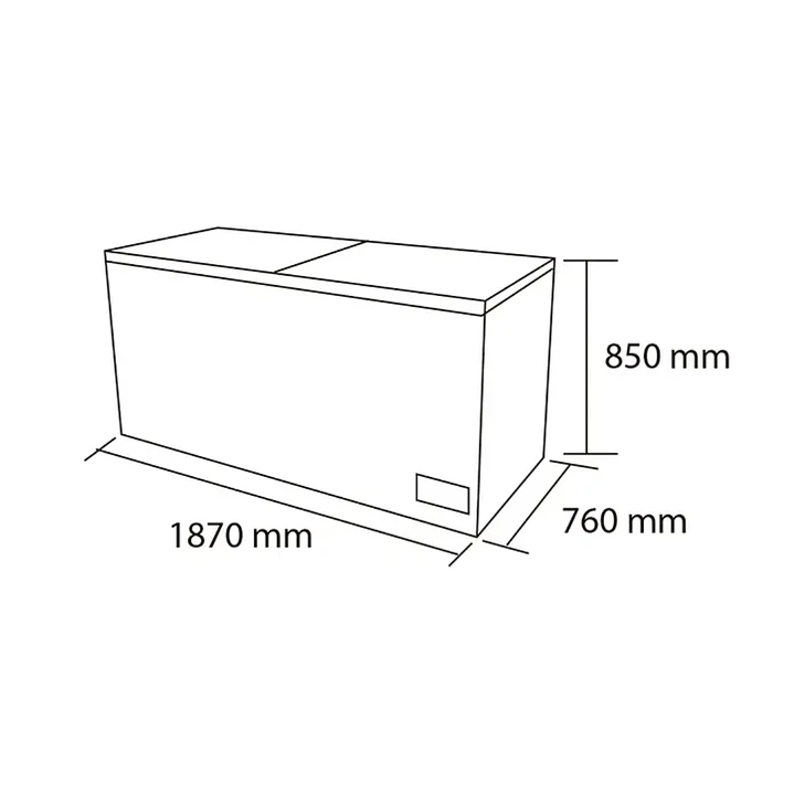 CONGELADOR 612LTS TAPA DURA MAIGAS 4