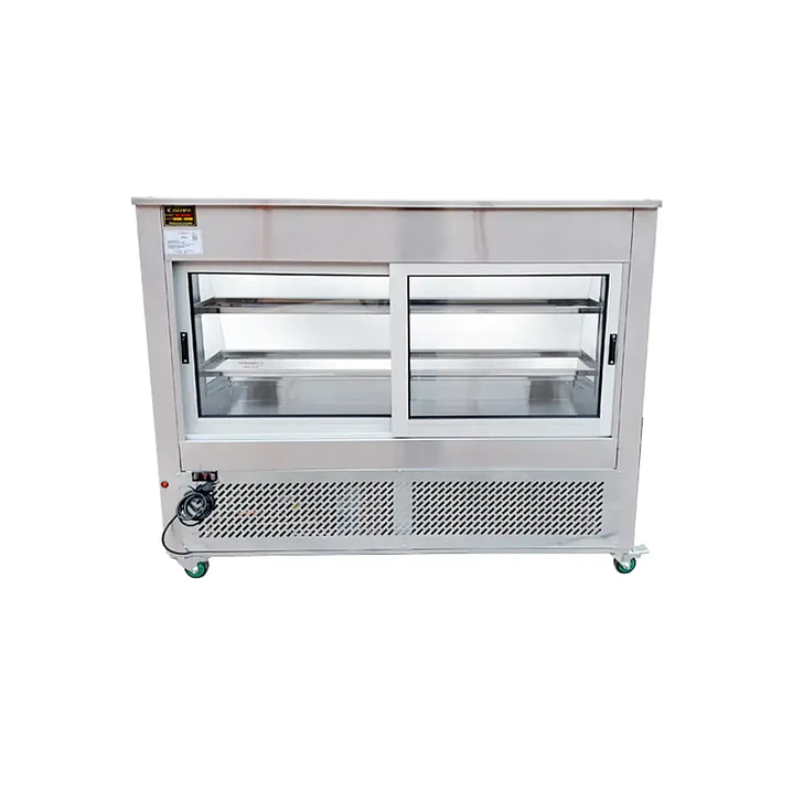 VITRINA REFRIGERADA 1,2M CURVA ACERO COUSIÑO 3