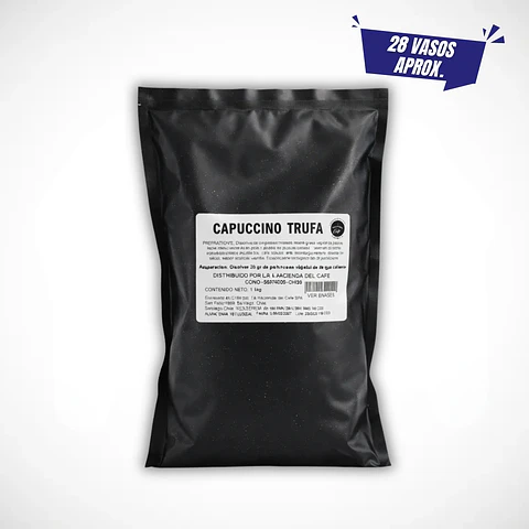 CAPUCCINO TRUFA 1KG HACIENDA DEL CAFÉ