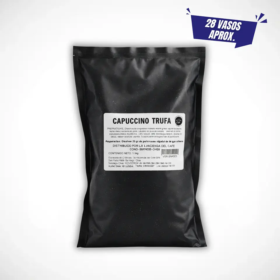 CAPUCCINO TRUFA 1KG HACIENDA DEL CAFÉ 1