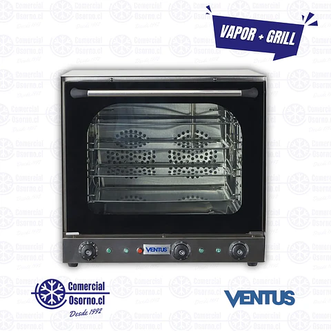 HORNO CONVECTOR 4B. VAPOR + GRILL VENTUS VHC-4A
