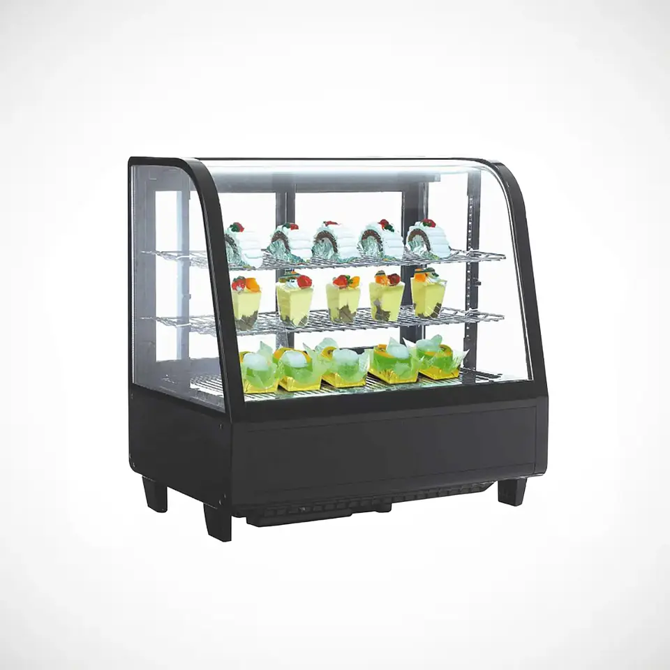 VITRINA PASTELERA SOBREMESÓN ITA (NEGRA) 2
