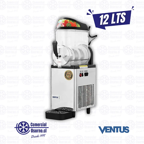 MÁQUINA DE GRANIZADOS 1 VASO 12LTS VENTUS VG-121