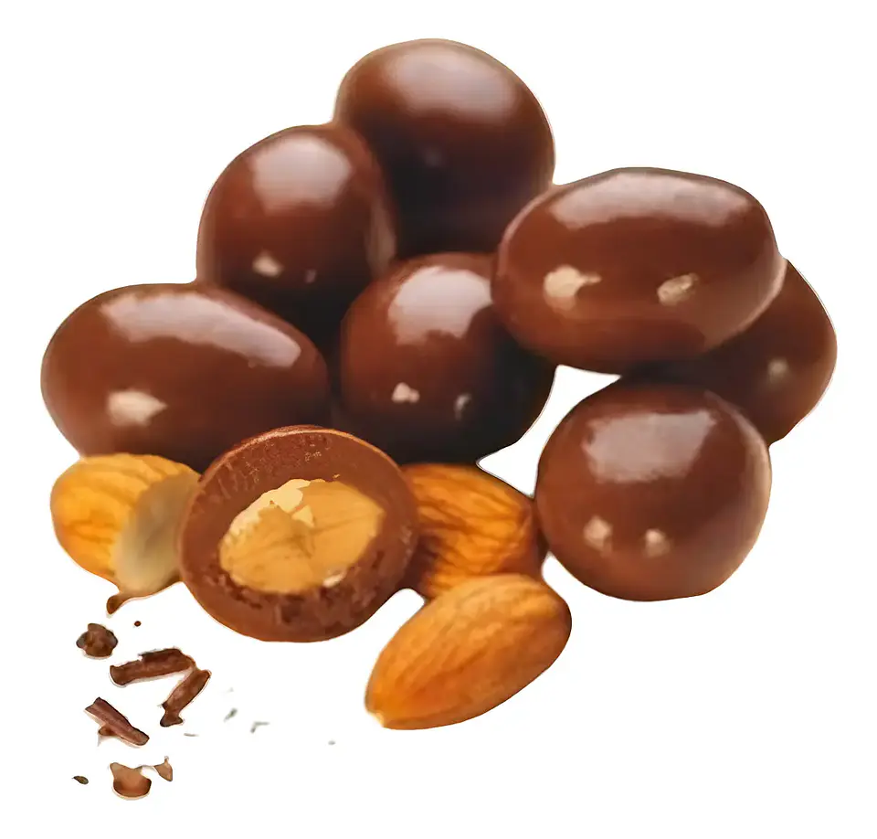 Almendras Bañadas En Chocolate 1 Kg. 1
