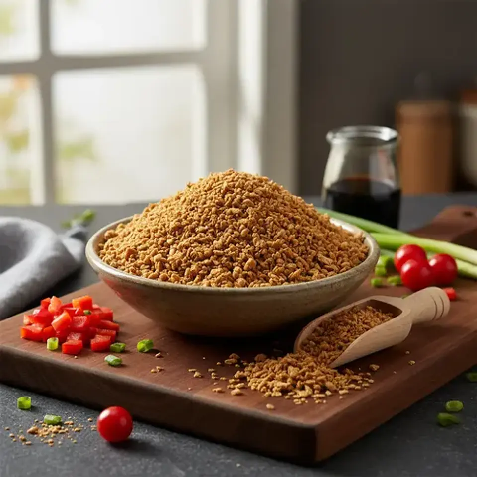 Carne de Soya Color Caramelo 1 Kg. 1