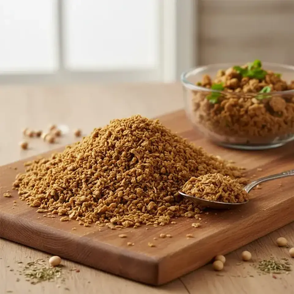 Carne de Soya Color Caramelo 1 Kg. 3