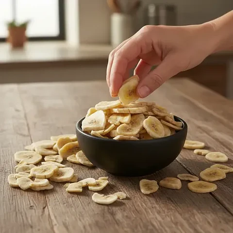 Banana Chips Sin Azucar 1 Kg.