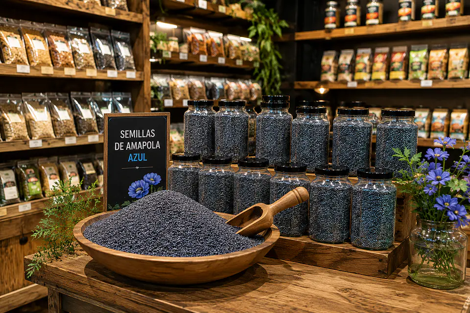 Semillas De Amapola Azul 1 Kg. 3