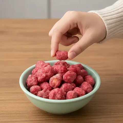 Maní Confitado Cereza 1 Kg.