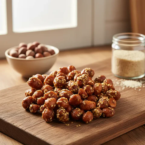 Avellana Confitada Sesamo 1 Kg. 