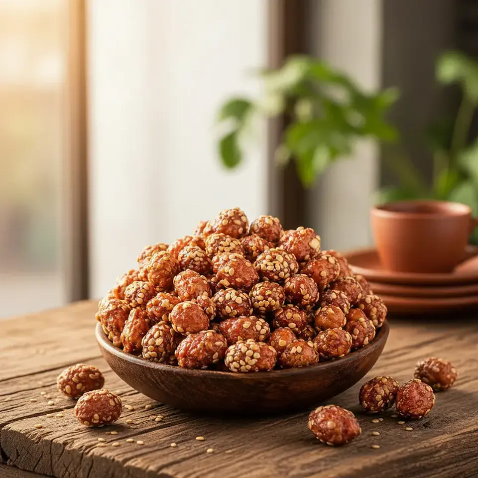 Mani Confitado Con Sésamo 1 Kg. 1