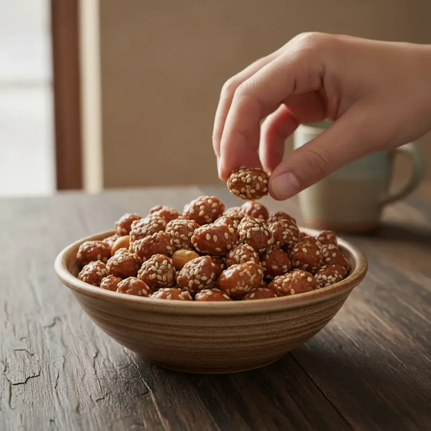 Mani Confitado Con Sésamo 1 Kg. 2