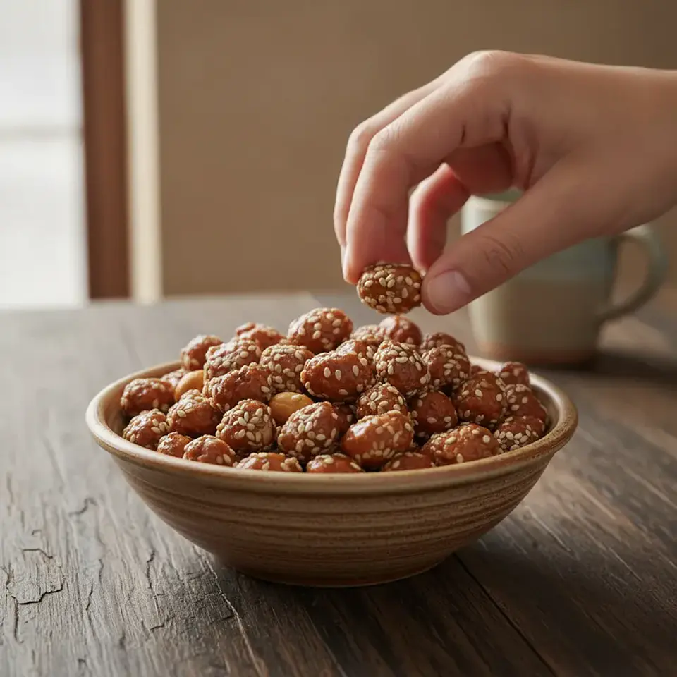 Mani Confitado Con Sésamo 1 Kg. 2