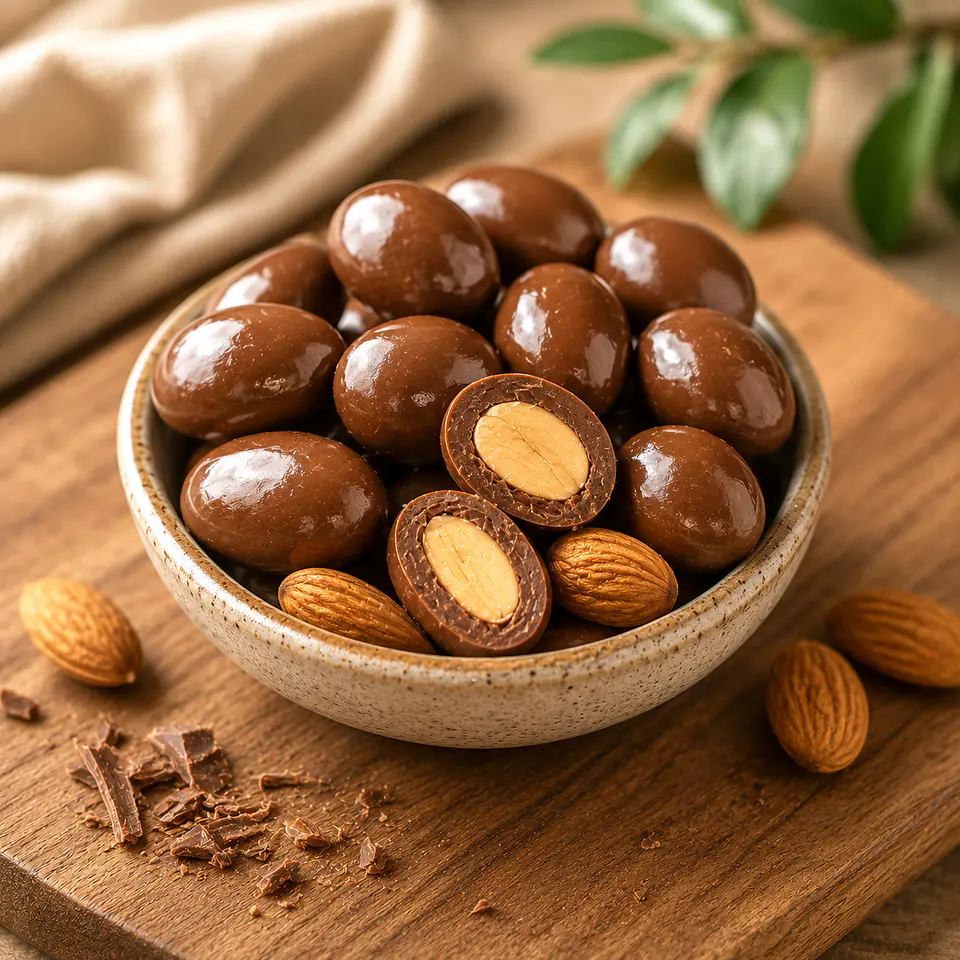 Almendras Bañadas En Chocolate 1 Kg. 3