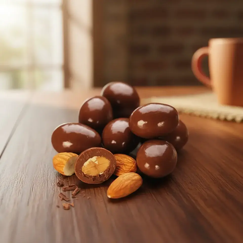 Almendras Bañadas En Chocolate 1 Kg. 2