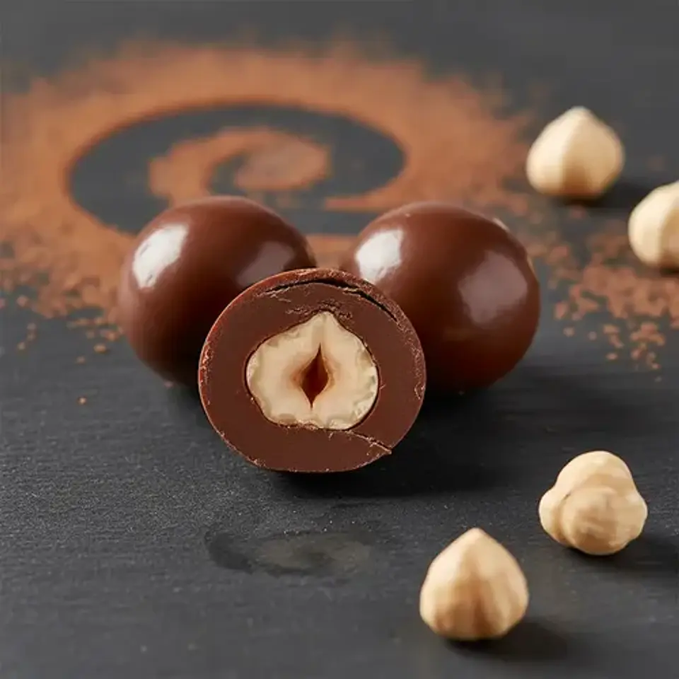 Avellanas Bañadas Con Chocolate 1 Kg. 1