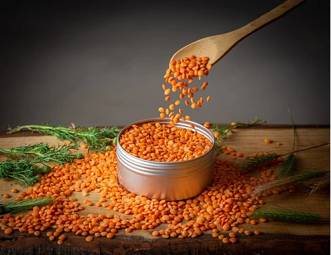 Lenteja Roja 1 Kg.