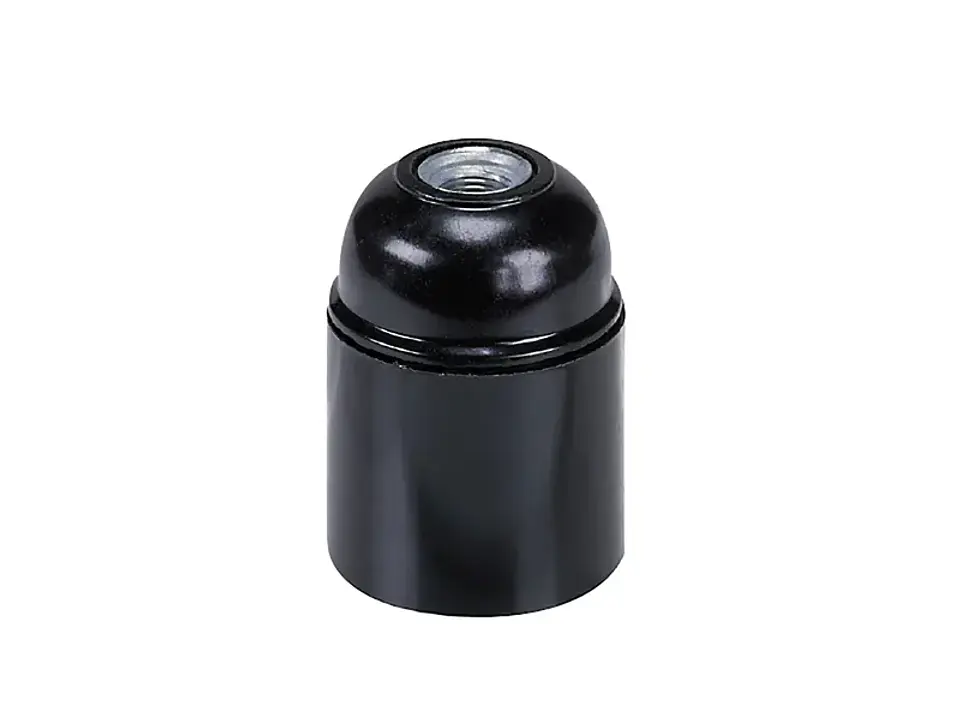 Portalampara bornes (negro) 1