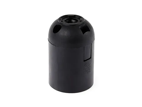 Portalampara prensa cable (negro)