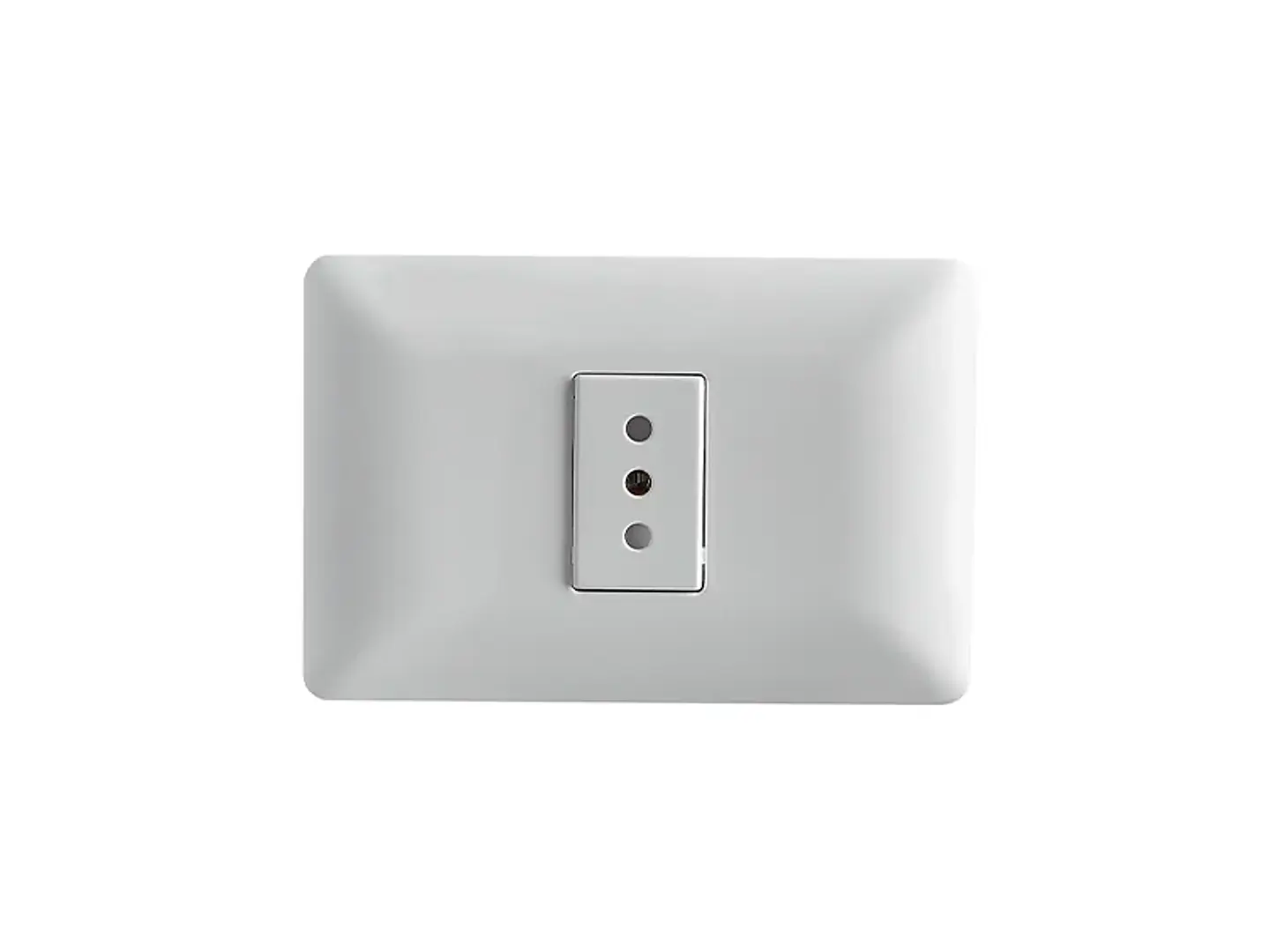 Enchufe simple 10A 250V (blanco) 1
