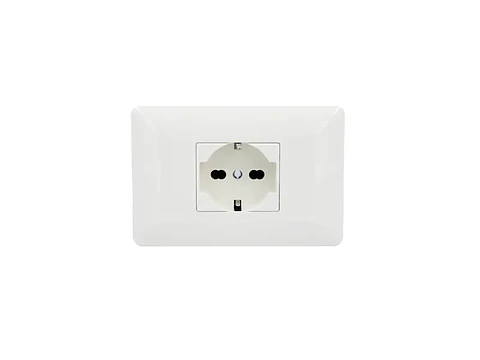 Enchufe schuko 16A (blanco)