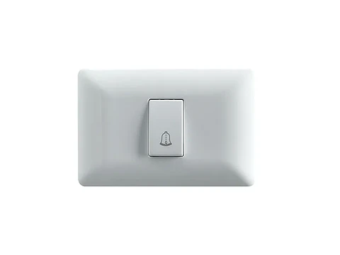 Pulsador DE timbre (blanco)