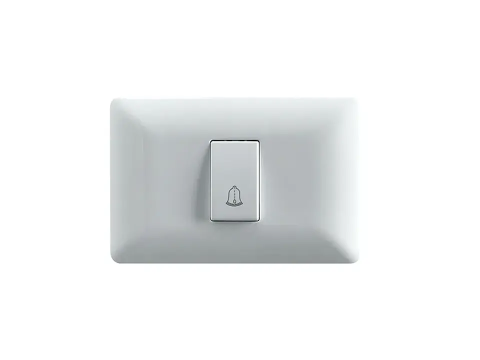 Pulsador DE timbre (blanco) 1