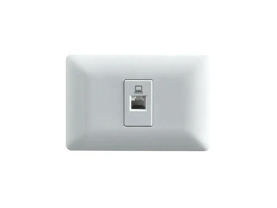 Toma red computacion (blanco) 1