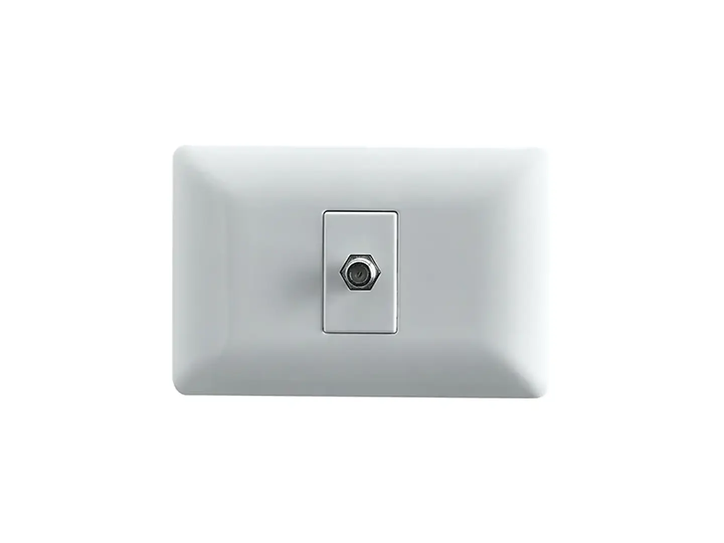 Toma coaxial RG6 (blanco) 1