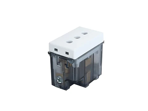 Módulo enchufe 10A(1 Ud TZ1104) 250V (blanco)