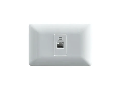 Módulo toma red computacion RJ45/6E (blanco)