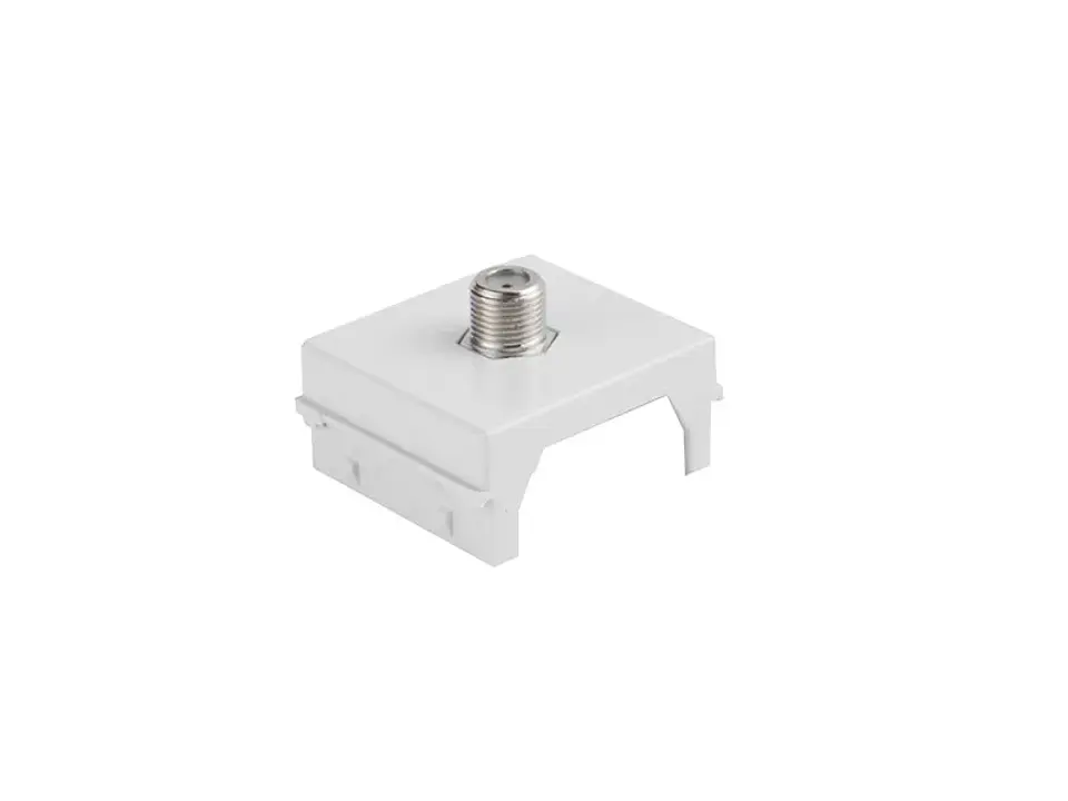 Módulo toma coaxial RG6 (blanco) 1