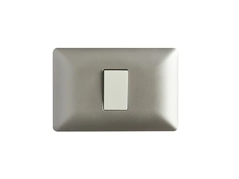 Interruptor simple (9/12) 10A 250V (champagne)