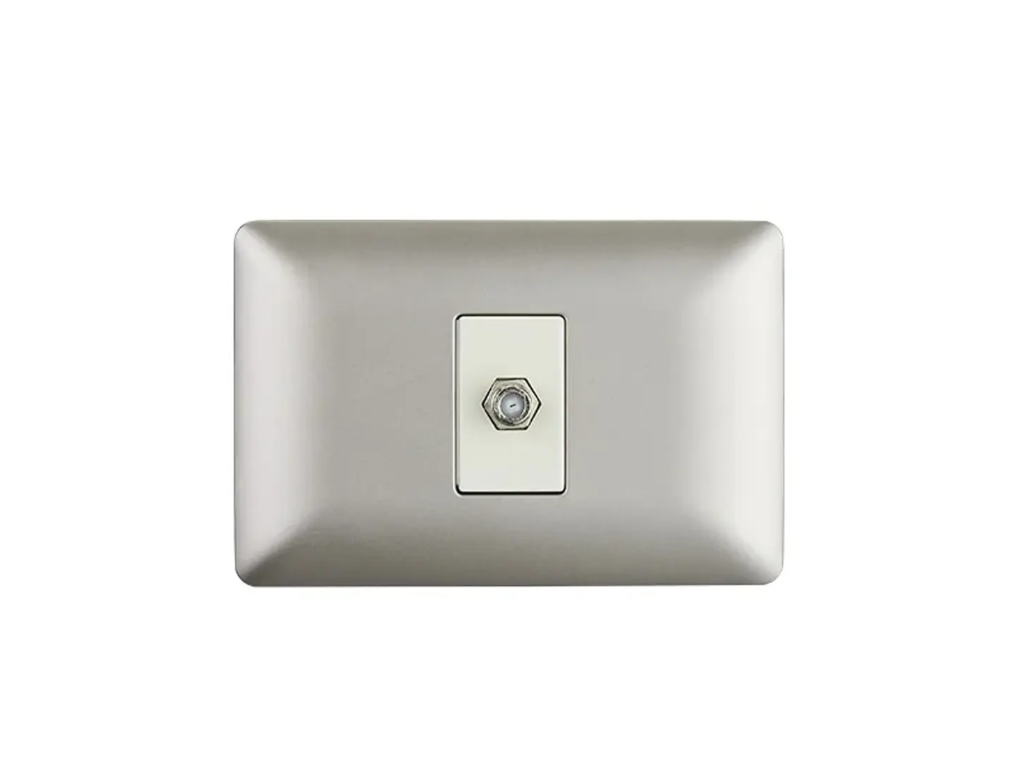 Toma coaxial RG6 (champagne) 1