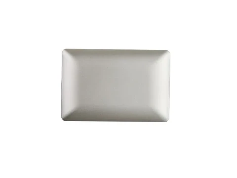 Placa ciega c/soporte (champagne)