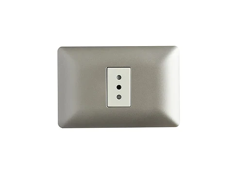 Módulo enchufe 10A(1 Ud TZ1104) 250V (champagne)