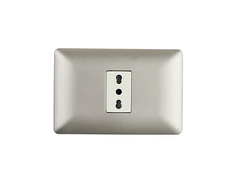 Módulo enchufe 10/16A(1 Ud TZ1107) 250V (champagne)