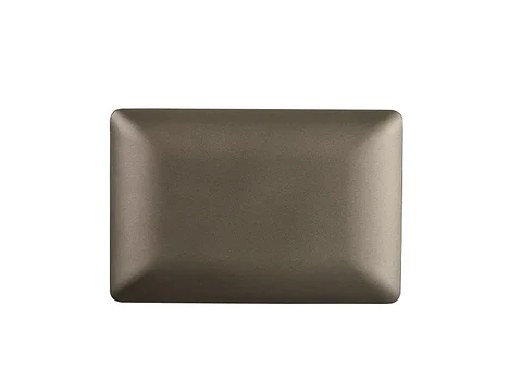 Placa ciega c/soporte (café)